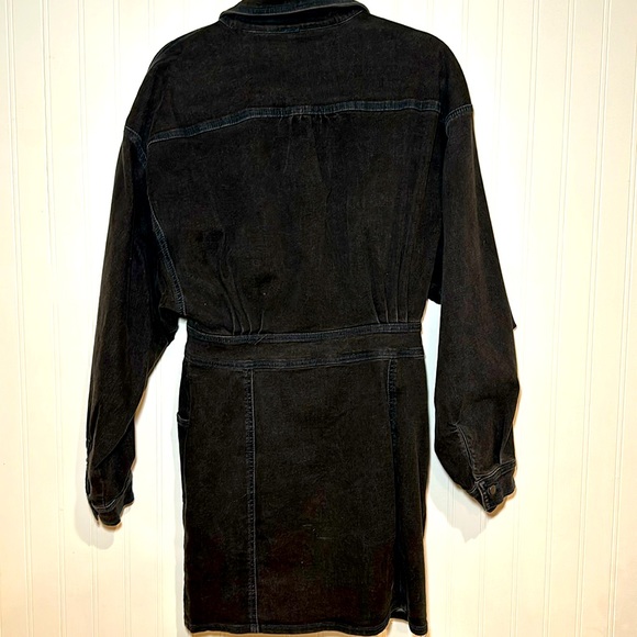 Free people denim midi dress - Picture 2 of 4